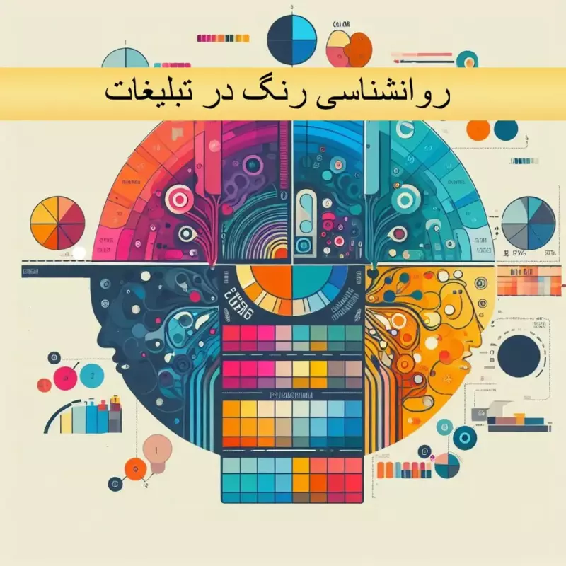 روانشناسی رنگ ها در تبلیغات و برندینگ
